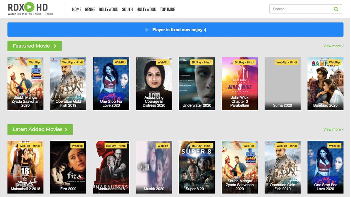 rdxhd.com New Bollywood, Hollywood Movies, Hindi Dubbed 300MB movies Download rdxhd.com working link