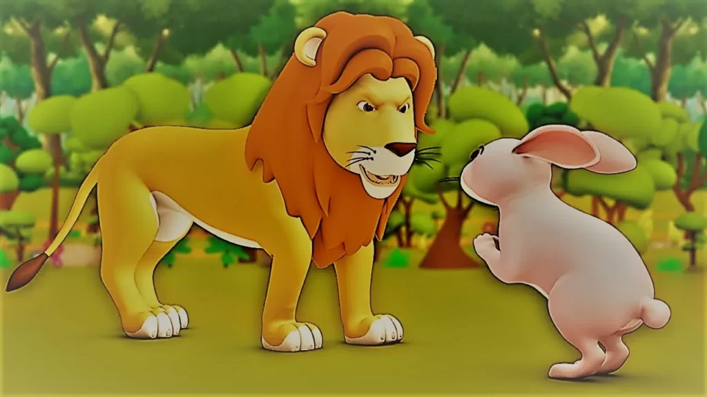 2.शेर और चूहे की कहानी: Short Stories in Hindi for Kids